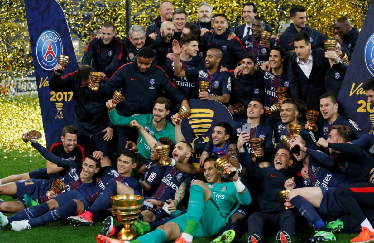 VIDEO + FOTO PSG a zdrobit-o pe Monaco în finala Cupei Ligii Franței » Festival Cavani și Di Maria