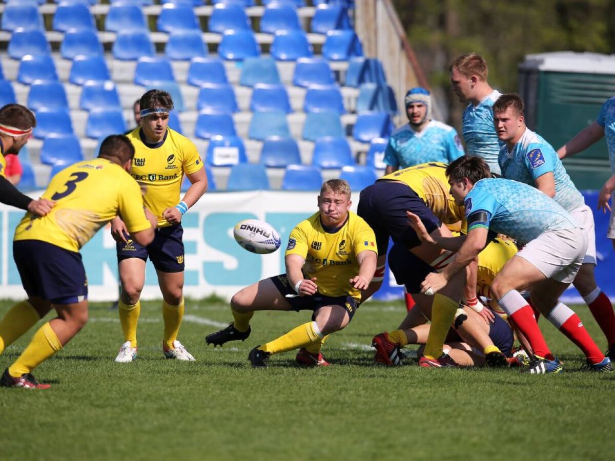 GALERIE FOTO Au ratat și finala, și bronzul » Cele mai reușite fotografii de la Campionatul European de rugby U20, competiție găzduită de București