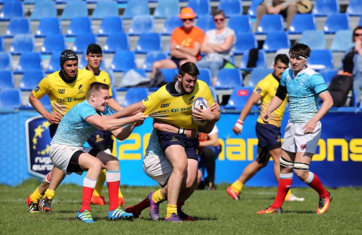 GALERIE FOTO Au ratat și finala, și bronzul » Cele mai reușite fotografii de la Campionatul European de rugby U20, competiție găzduită de București