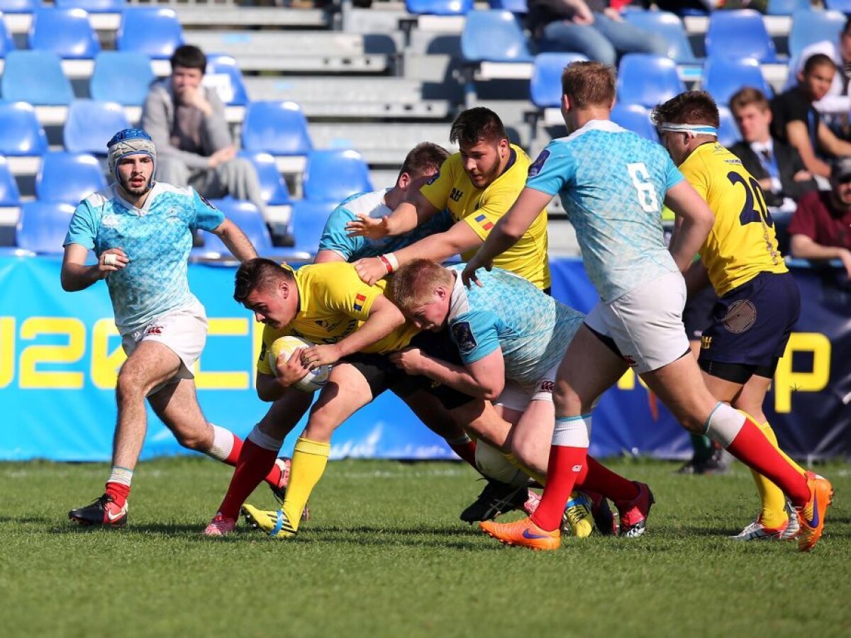 GALERIE FOTO Au ratat și finala, și bronzul » Cele mai reușite fotografii de la Campionatul European de rugby U20, competiție găzduită de București