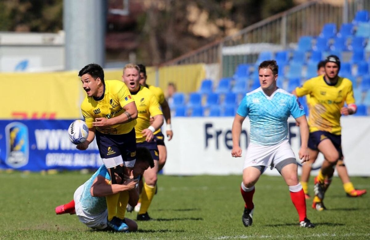 GALERIE FOTO Au ratat și finala, și bronzul » Cele mai reușite fotografii de la Campionatul European de rugby U20, competiție găzduită de București