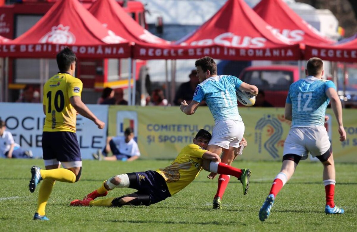 GALERIE FOTO Au ratat și finala, și bronzul » Cele mai reușite fotografii de la Campionatul European de rugby U20, competiție găzduită de București