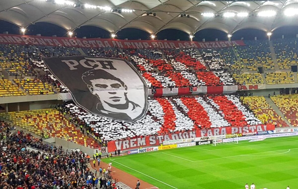 FOTO Mesajul afișat de PCH la startul partidei cu FCSB