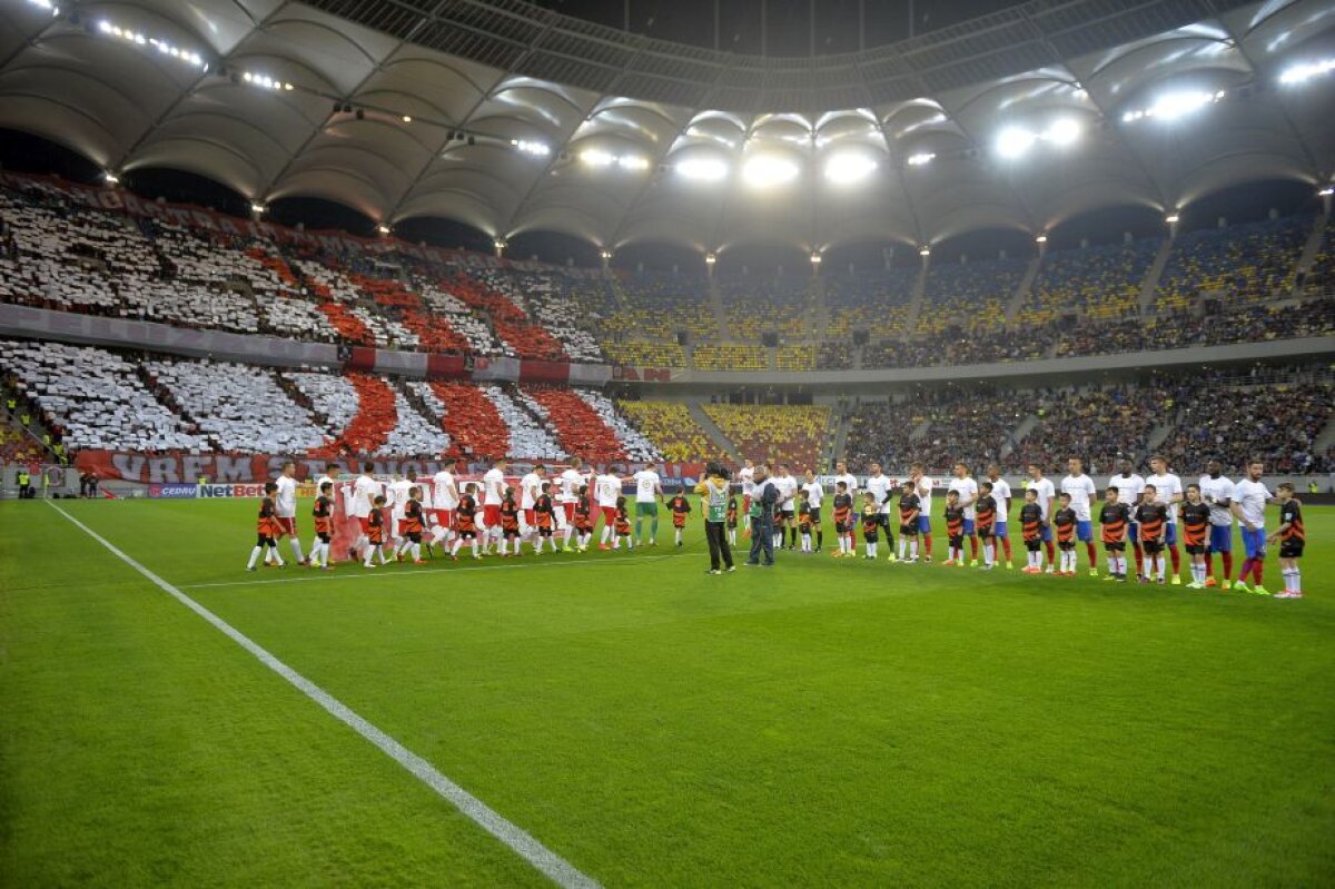 FOTO și VIDEO » FCSB, victorie după 10 meciuri în fața lui Dinamo » Partidă dramatică pe Arena Națională: 3 goluri, 2 eliminări, o bară