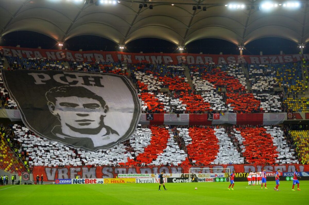 FOTO Mesajul afișat de PCH la startul partidei cu FCSB
