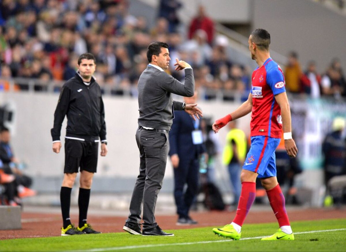 FOTO și VIDEO » FCSB, victorie după 10 meciuri în fața lui Dinamo » Partidă dramatică pe Arena Națională: 3 goluri, 2 eliminări, o bară