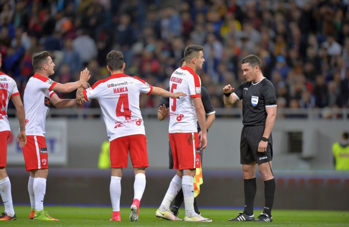 FOTO și VIDEO » FCSB, victorie după 10 meciuri în fața lui Dinamo » Partidă dramatică pe Arena Națională: 3 goluri, 2 eliminări, o bară