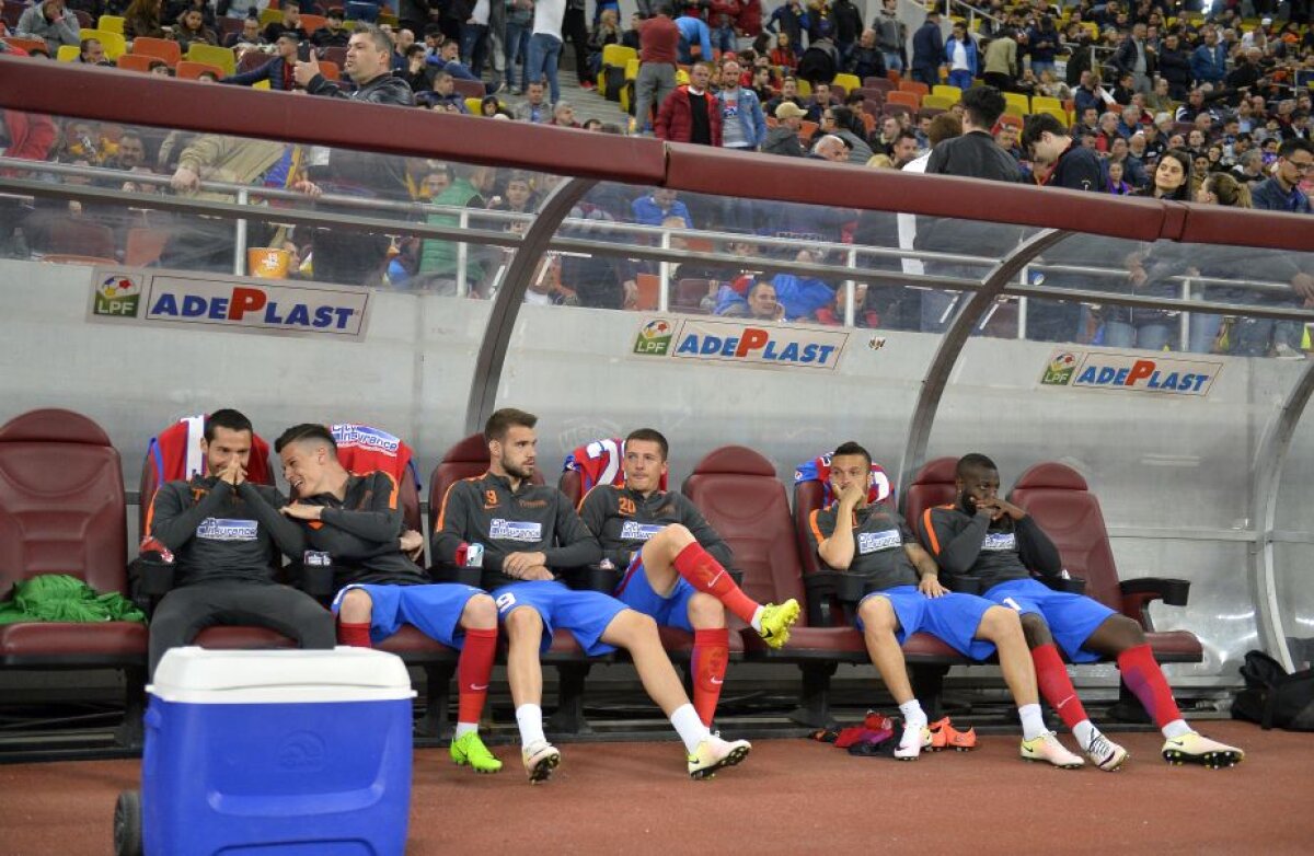 GALERIE FOTO UPDATE Pedepse drastice pentru fanii care au intrat pe stadion la FCSB - Dinamo! Cine e "muntele" de care trăgeau 4 stewarzi 