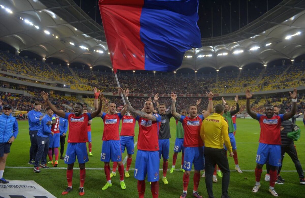 GALERIE FOTO UPDATE Pedepse drastice pentru fanii care au intrat pe stadion la FCSB - Dinamo! Cine e "muntele" de care trăgeau 4 stewarzi 