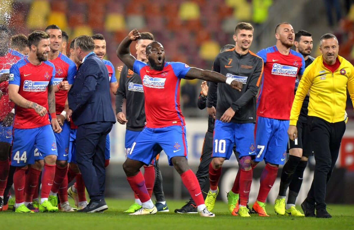 GALERIE FOTO UPDATE Pedepse drastice pentru fanii care au intrat pe stadion la FCSB - Dinamo! Cine e "muntele" de care trăgeau 4 stewarzi 