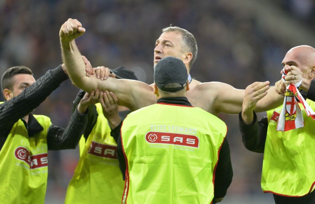 GALERIE FOTO UPDATE Pedepse drastice pentru fanii care au intrat pe stadion la FCSB - Dinamo! Cine e "muntele" de care trăgeau 4 stewarzi 