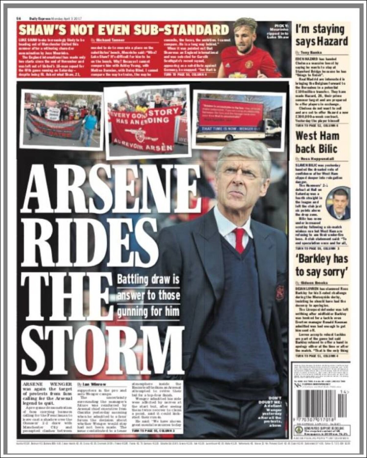 Ce scriu azi ziarele de sport din lume (3 aprilie 2017)