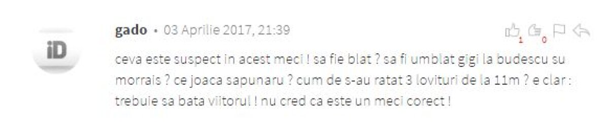 Internetul a luat foc » Avalanșă de comentarii acide după Astra - Viitorul 1-2: "Un blat ordinar, reciprocitate Cupă-campionat!"