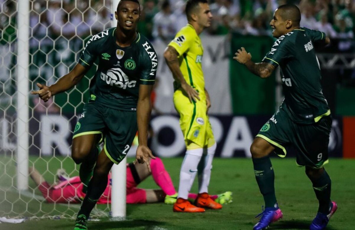 Victorie pentru cei dispăruţi » Chapecoense a învins-o pe Atletico Nacional în prima manșă a Supercupei Americii de Sud