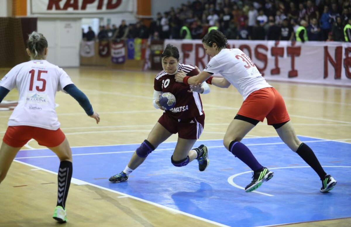 Dinamo sau Rapid, asta-i întrebarea! » Meci URIAȘ, joi, la handbal feminin! Se joacă promovarea în prima ligă!