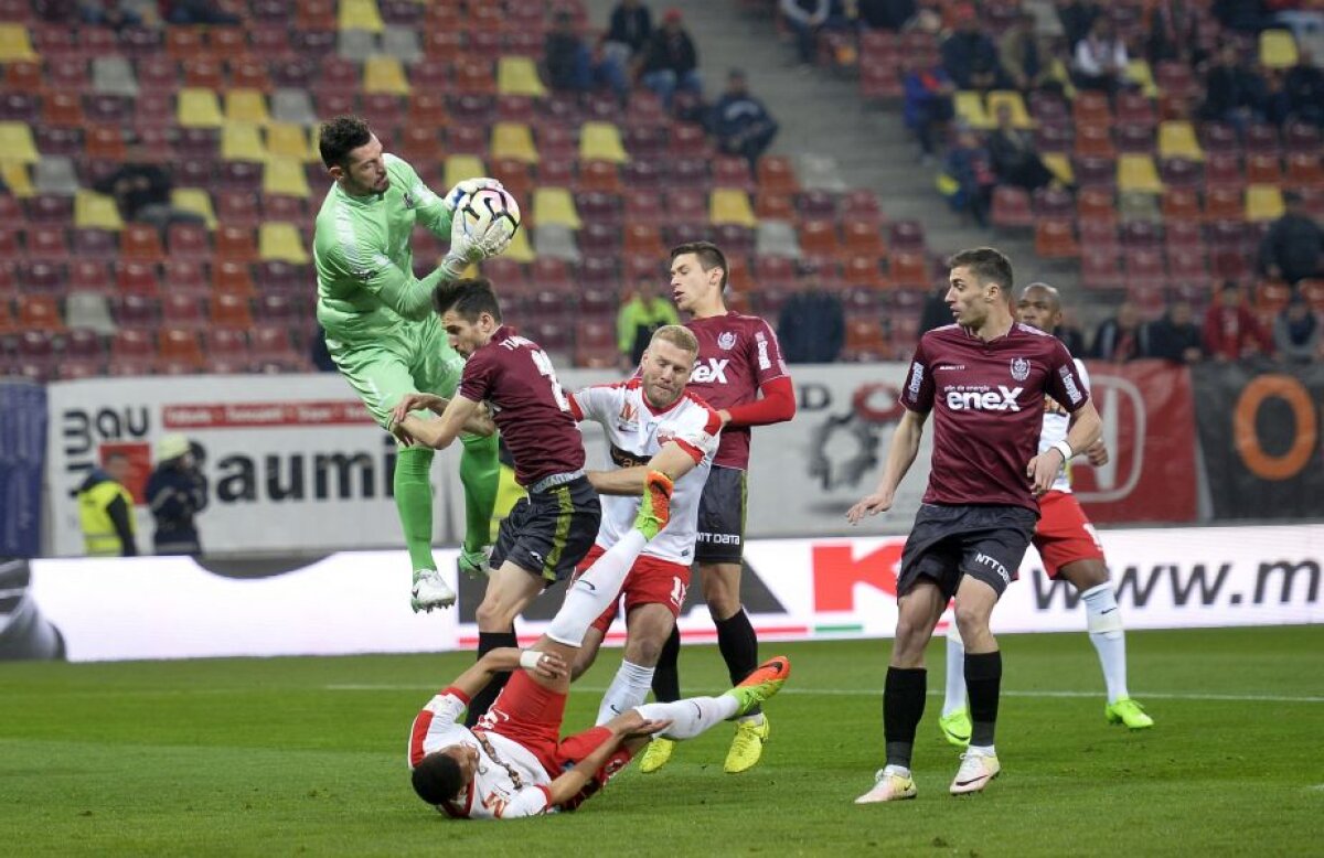 FOTO și VIDEO Premiere la Dinamo: prima victorie în play-off, 2-0 cu CFR Cluj, + Rivaldinho, primul gol