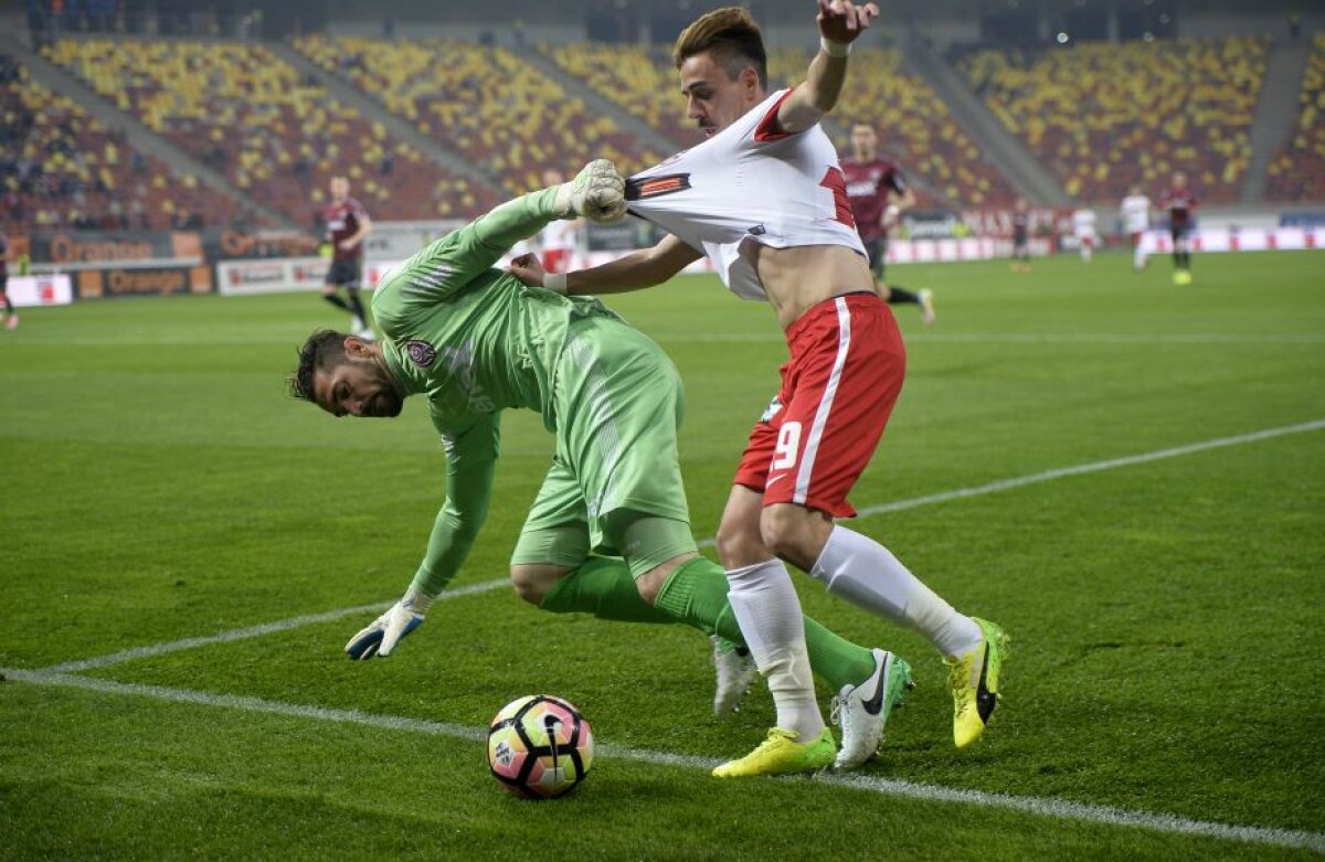 FOTO și VIDEO Premiere la Dinamo: prima victorie în play-off, 2-0 cu CFR Cluj, + Rivaldinho, primul gol