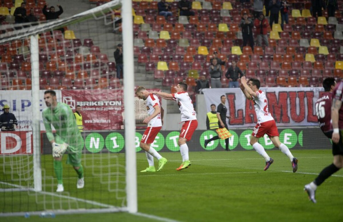 FOTO și VIDEO Premiere la Dinamo: prima victorie în play-off, 2-0 cu CFR Cluj, + Rivaldinho, primul gol