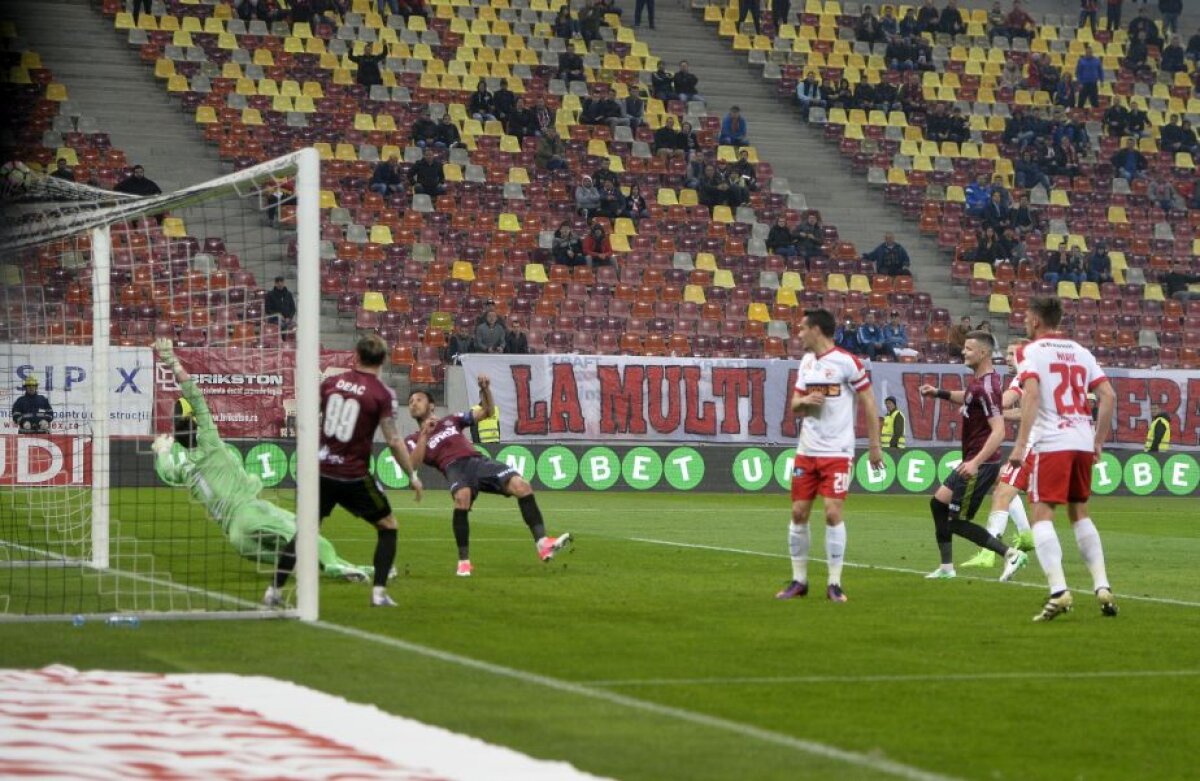 FOTO și VIDEO Premiere la Dinamo: prima victorie în play-off, 2-0 cu CFR Cluj, + Rivaldinho, primul gol