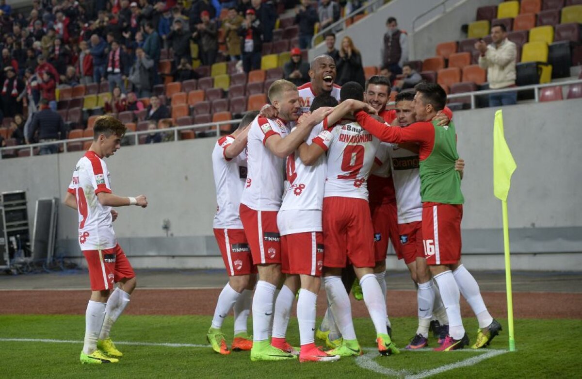 FOTO și VIDEO Premiere la Dinamo: prima victorie în play-off, 2-0 cu CFR Cluj, + Rivaldinho, primul gol