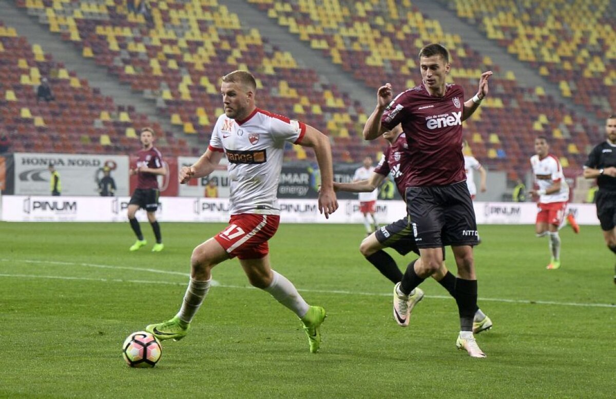 FOTO și VIDEO Premiere la Dinamo: prima victorie în play-off, 2-0 cu CFR Cluj, + Rivaldinho, primul gol