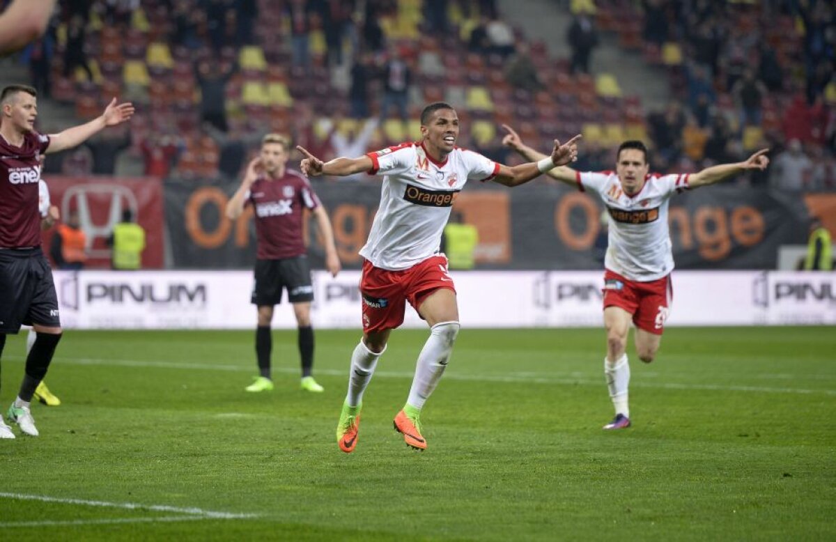 FOTO și VIDEO Premiere la Dinamo: prima victorie în play-off, 2-0 cu CFR Cluj, + Rivaldinho, primul gol