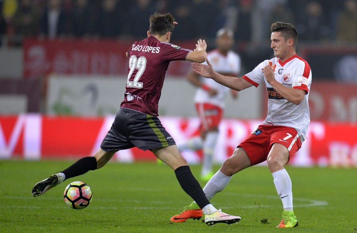 FOTO și VIDEO Premiere la Dinamo: prima victorie în play-off, 2-0 cu CFR Cluj, + Rivaldinho, primul gol