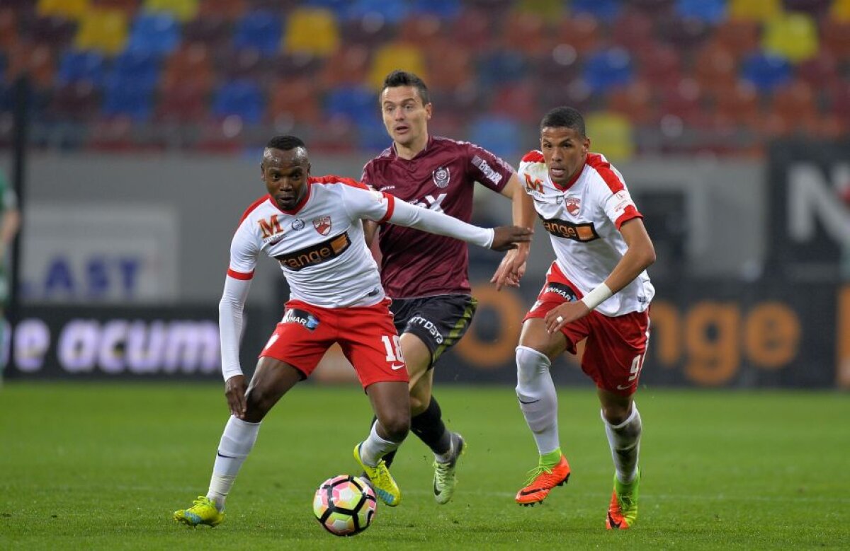 FOTO și VIDEO Premiere la Dinamo: prima victorie în play-off, 2-0 cu CFR Cluj, + Rivaldinho, primul gol