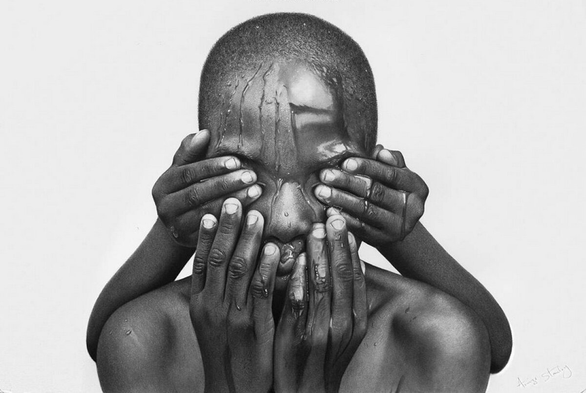 GALERIE FOTO & VIDEO Nemaipomenit! Un nigerian a uimit întreaga lume cu desenele sale ultrarealistice