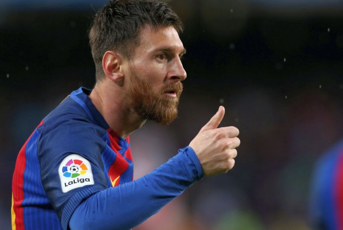 GALERIE FOTO Misterul a fost elucidat » Ce înseamnă gestul pe care Messi l-a făcut în meciul cu Sevilla