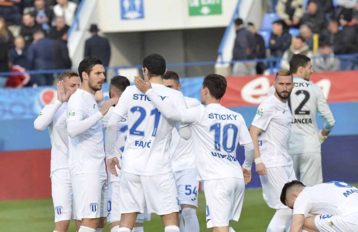 VIDEO + FOTO Oltenii loviră în prelungiri! CS U, victorie obținută în ultimele minute cu Viitorul, iar Hagi a pierdut primul loc