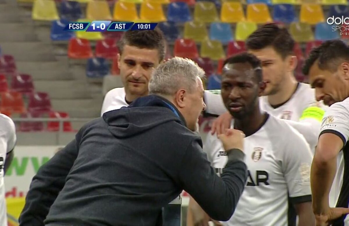 FOTO Gest incredibil al lui Șumudică, după ce Alibec a înscris contra Astrei