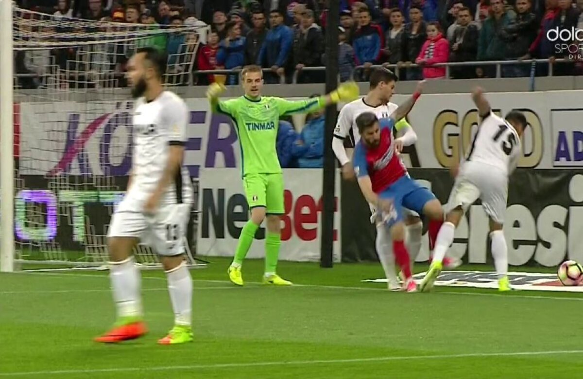 FOTO Săpunaru, evoluție de coșmar pentru al doilea meci consecutiv » 3 erori în prima repriză cu FCSB