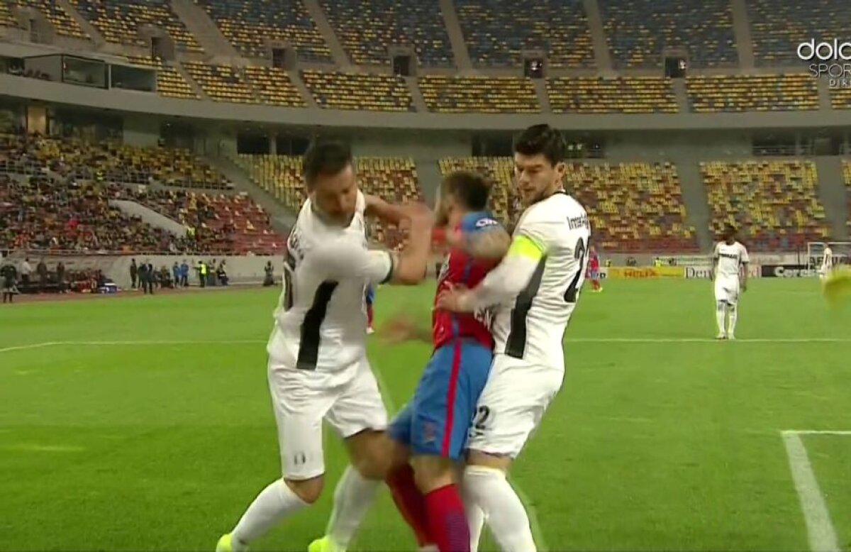 FOTO Săpunaru, evoluție de coșmar pentru al doilea meci consecutiv » 3 erori în prima repriză cu FCSB