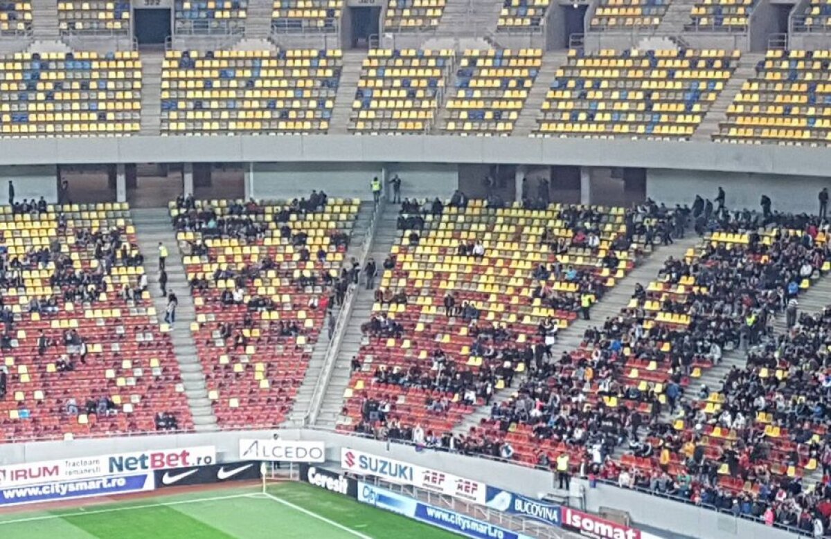 VIDEO + FOTO EXCLUSIV Ce nu s-a văzut la TV » Firma de pază, complet depășită de fanii FCSB-ului