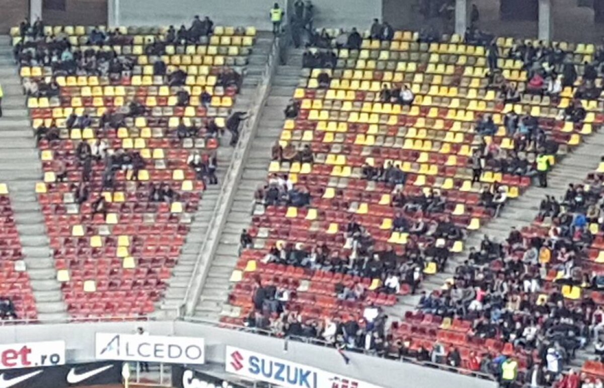 VIDEO + FOTO EXCLUSIV Ce nu s-a văzut la TV » Firma de pază, complet depășită de fanii FCSB-ului