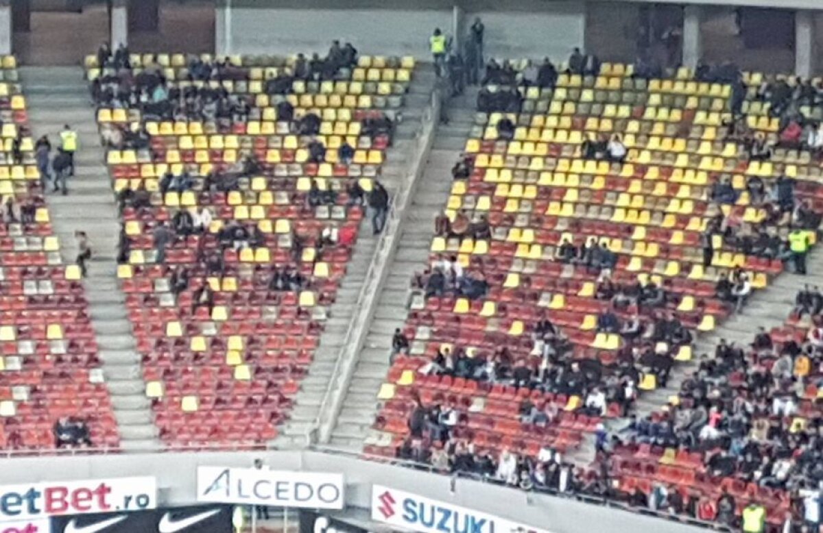VIDEO + FOTO EXCLUSIV Ce nu s-a văzut la TV » Firma de pază, complet depășită de fanii FCSB-ului