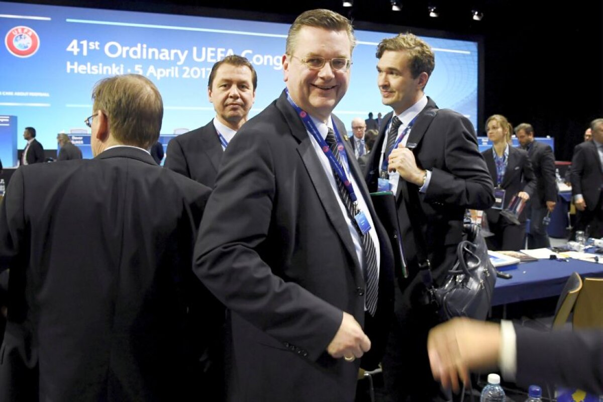 FOTO Acuze incredibile la congresul UEFA stropit cu șampanie și caviar, la care a participat și Burleanu: "A fost ca la congresele partidului comunist sovietic"