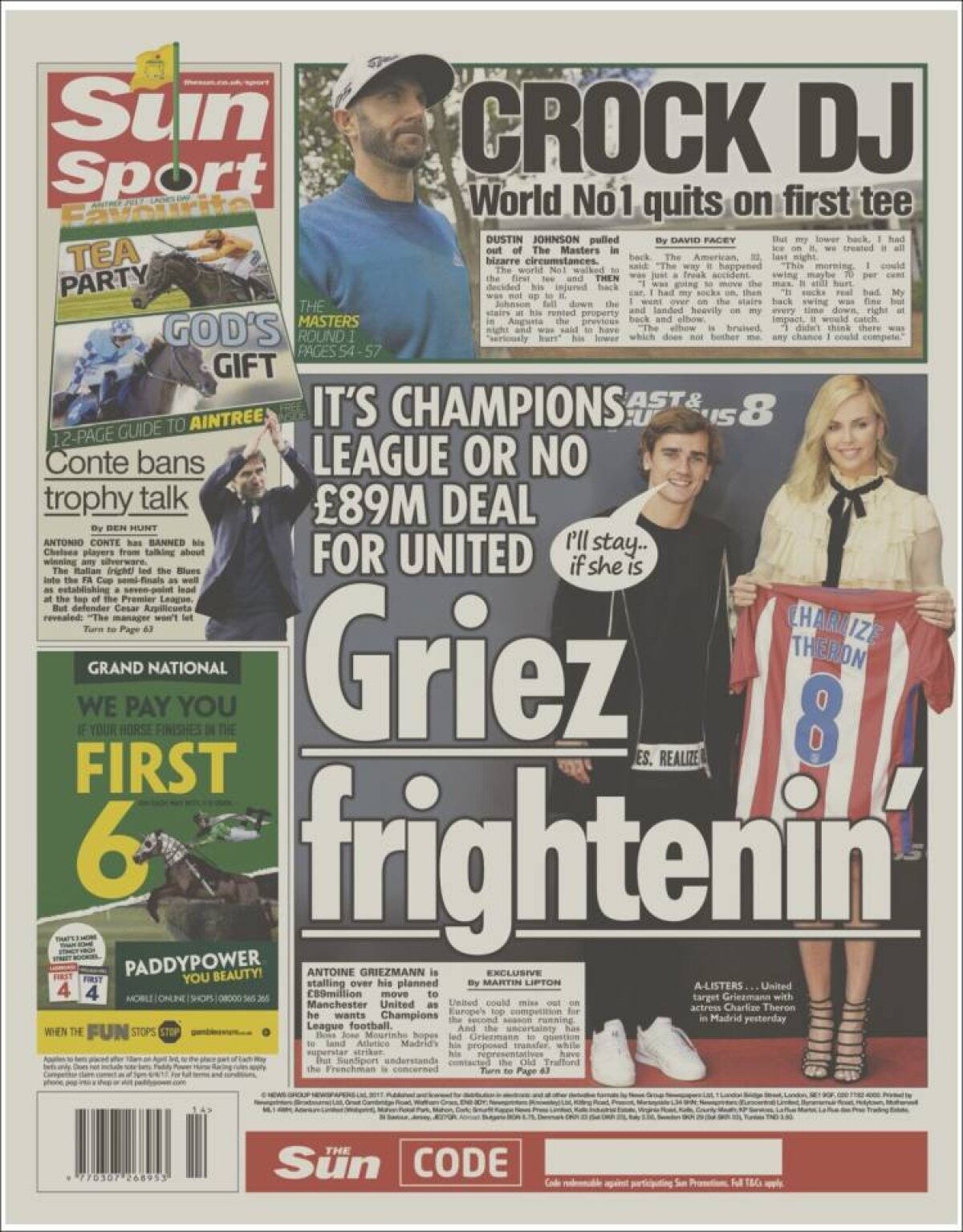 Ce scriu azi ziarele de sport din lume (8 aprilie 2017)