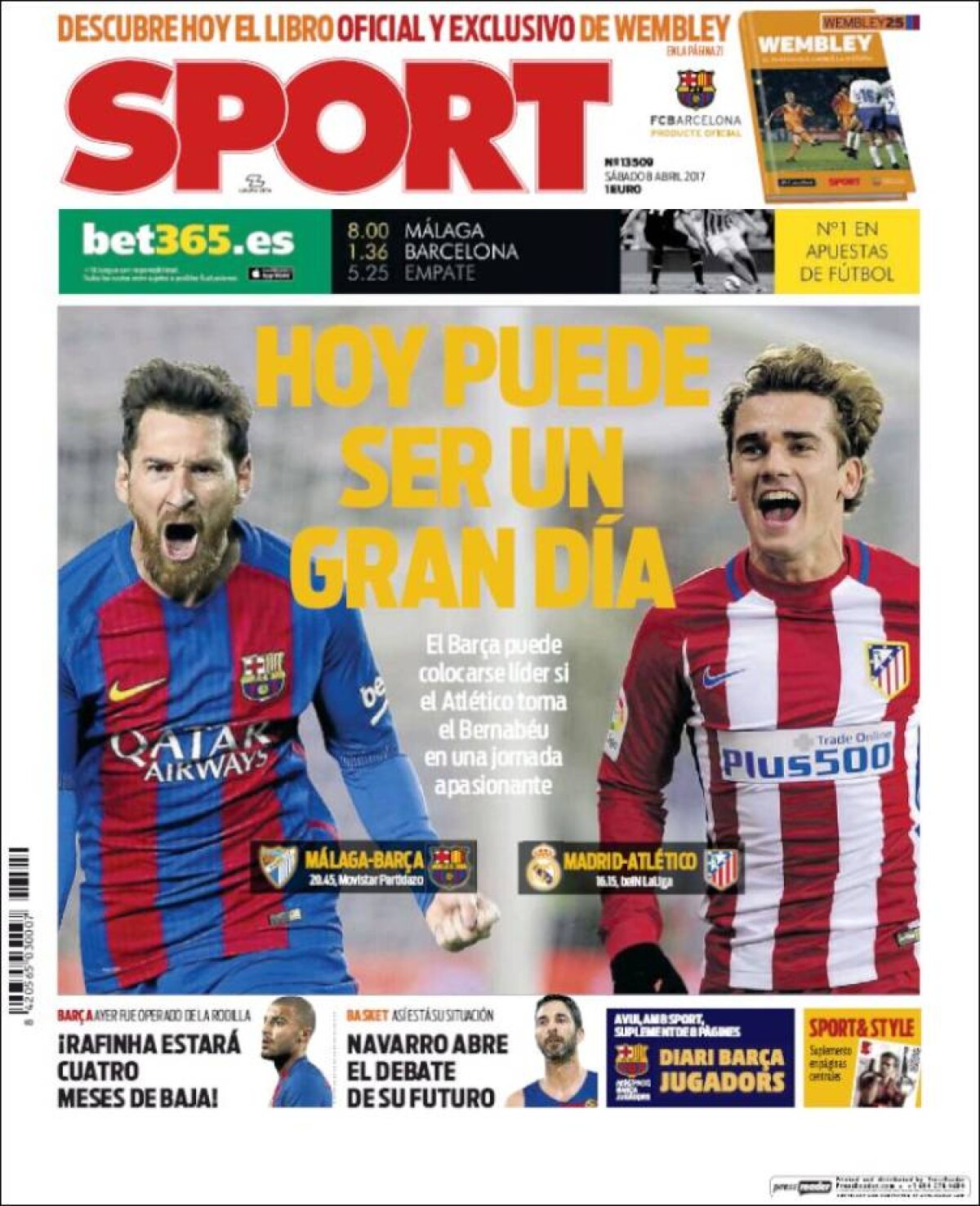 Ce scriu azi ziarele de sport din lume (8 aprilie 2017)