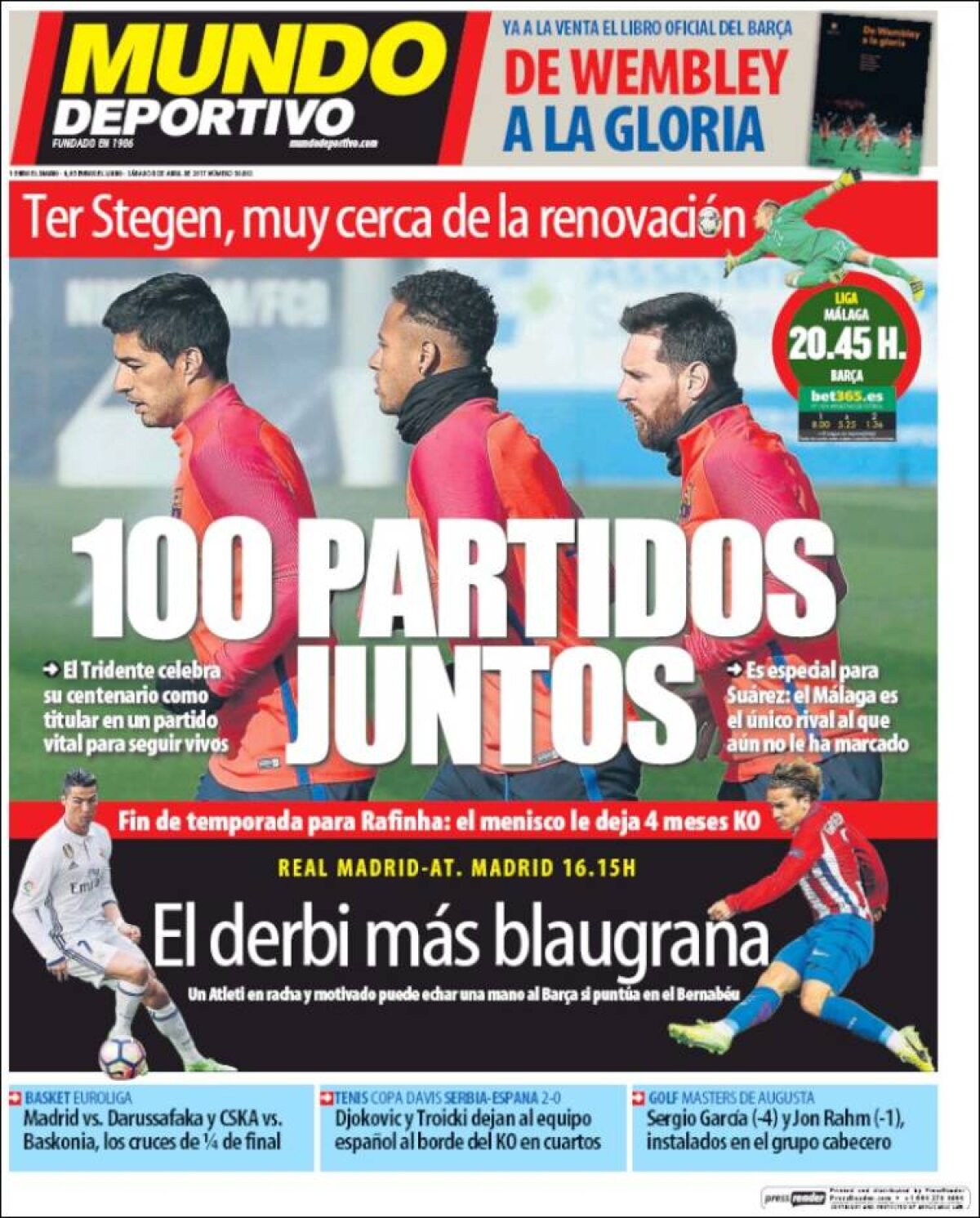 Ce scriu azi ziarele de sport din lume (8 aprilie 2017)