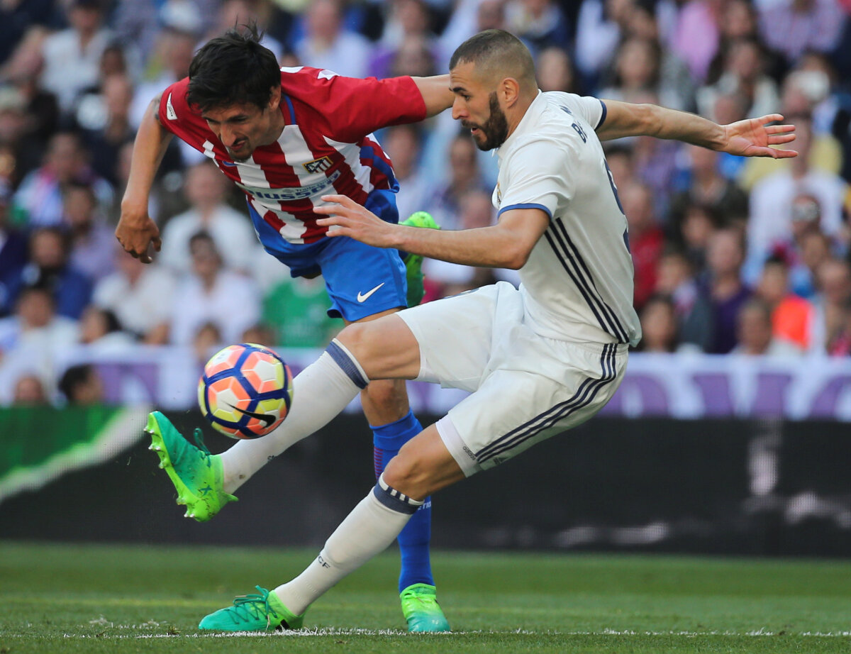 VIDEO + FOTO Atletico a smuls un egal în fața rivalei Real Madrid, 1-1 » Zidane și compania mai au doar 3 puncte peste Barcelona!