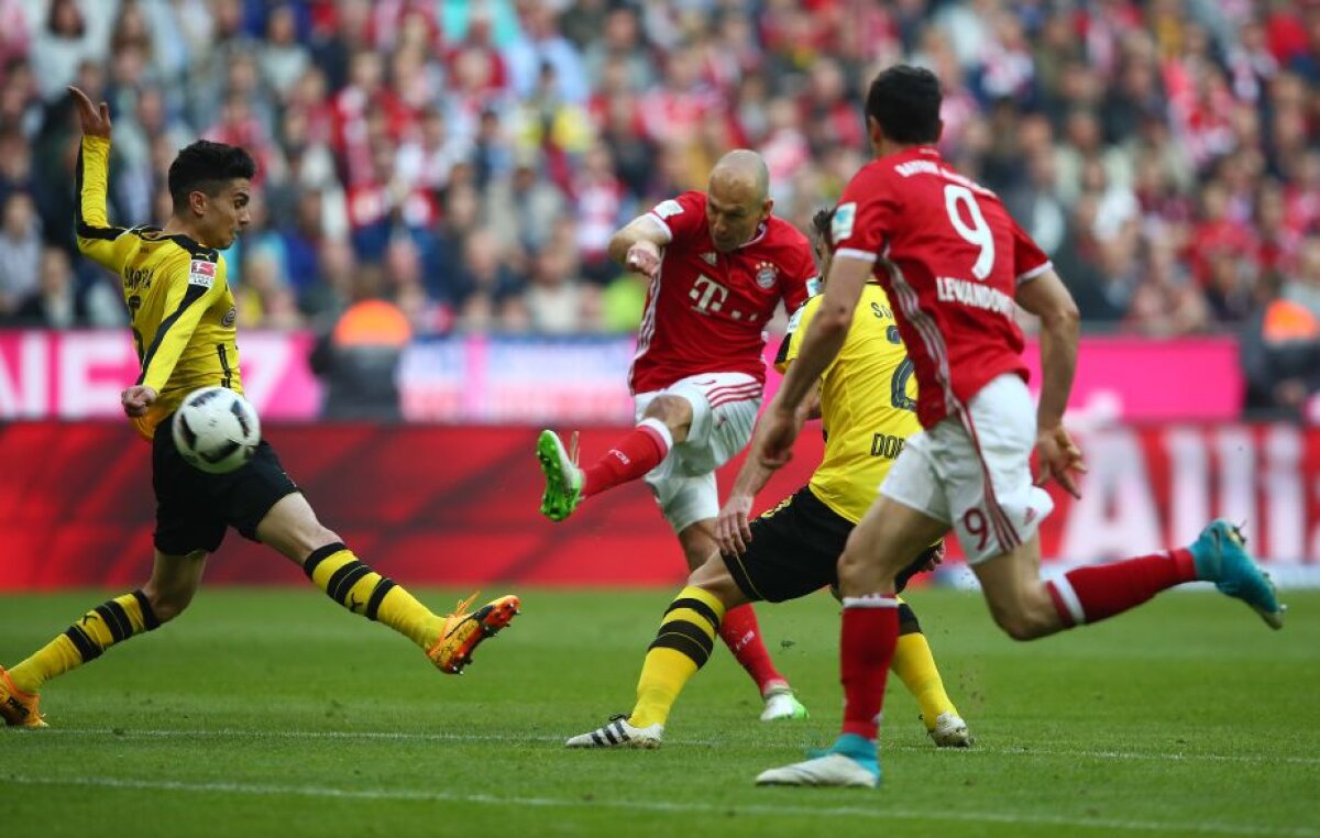VIDEO + FOTO Monolog bavarez » Bayern o surclasează pe Dortmund, 4-1 și este tot mai aproape de un nou titlu
