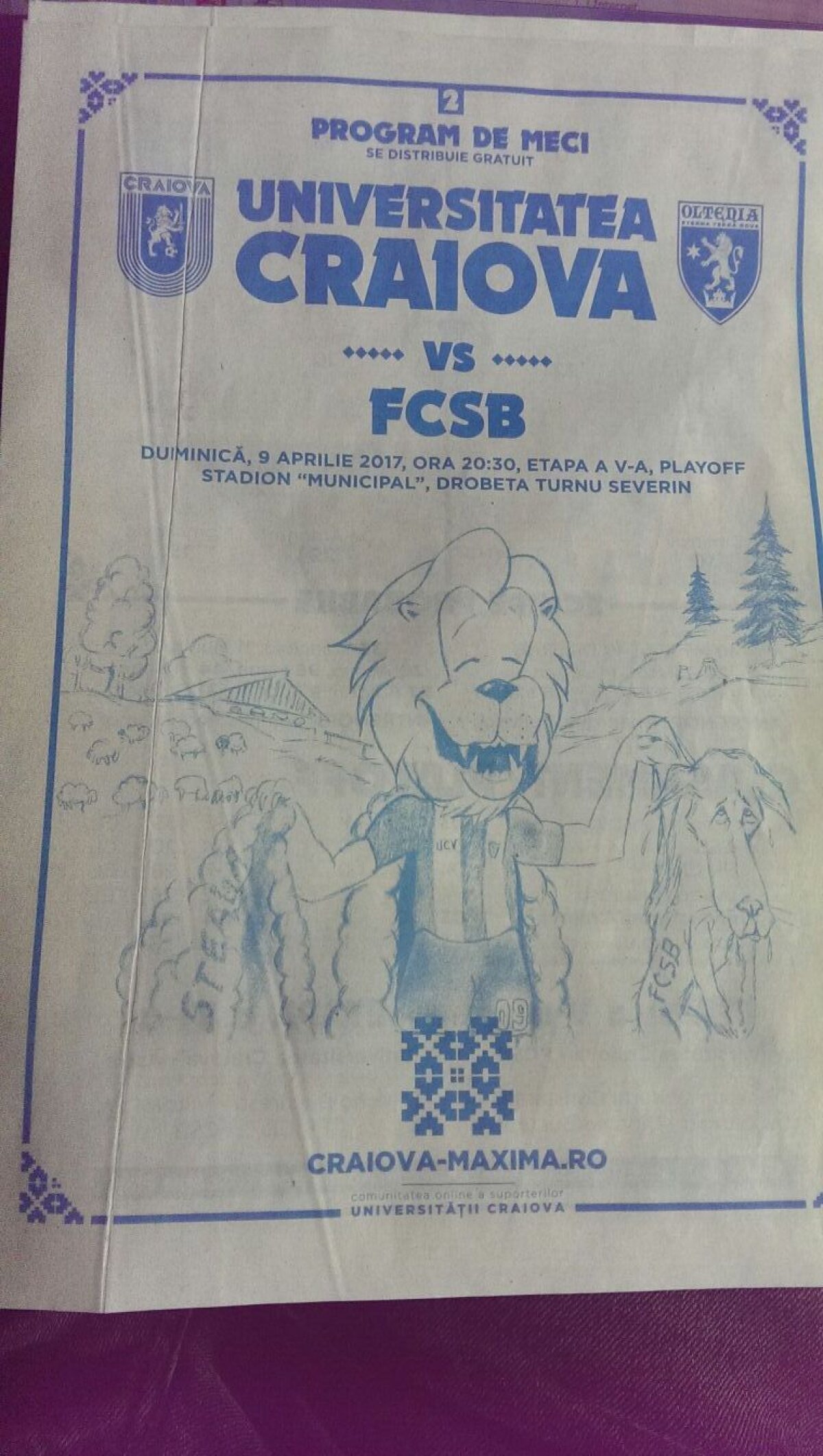 FOTO Tocmai ei râd de FCSB! » Șefii lui CS U, echipă suspectată că e clonă, i-au declarat război echipei lui Becali înaintea meciului: "Fecesebistul, o specie scârboasă, pe cale de consacrare"