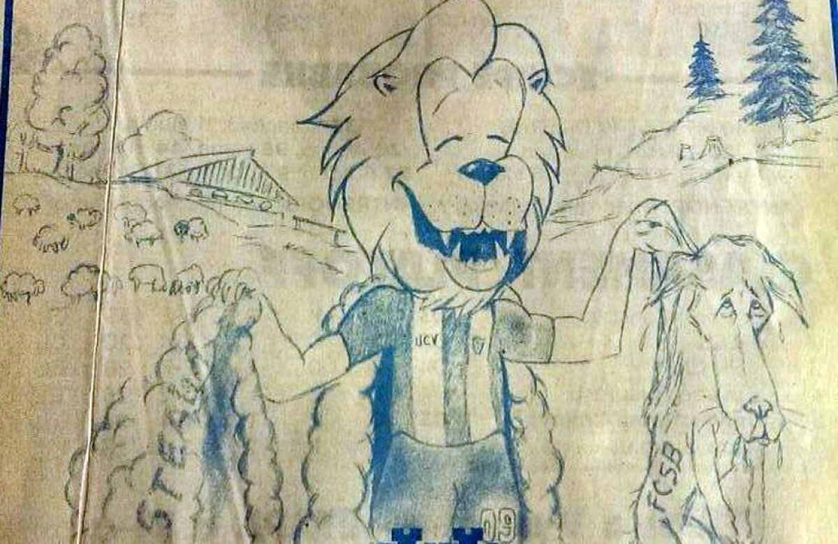 FOTO Tocmai ei râd de FCSB! » Șefii lui CS U, echipă suspectată că e clonă, i-au declarat război echipei lui Becali înaintea meciului: "Fecesebistul, o specie scârboasă, pe cale de consacrare"