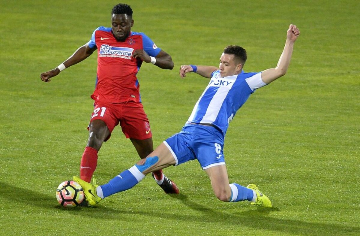 VIDEO+FOTO » Gigi, primul de Paști! FCSB învinge CSU Craiova, la Severin, în fața a 10.000 de oameni, scor 1-0, și se distanțează la două puncte de Viitorul