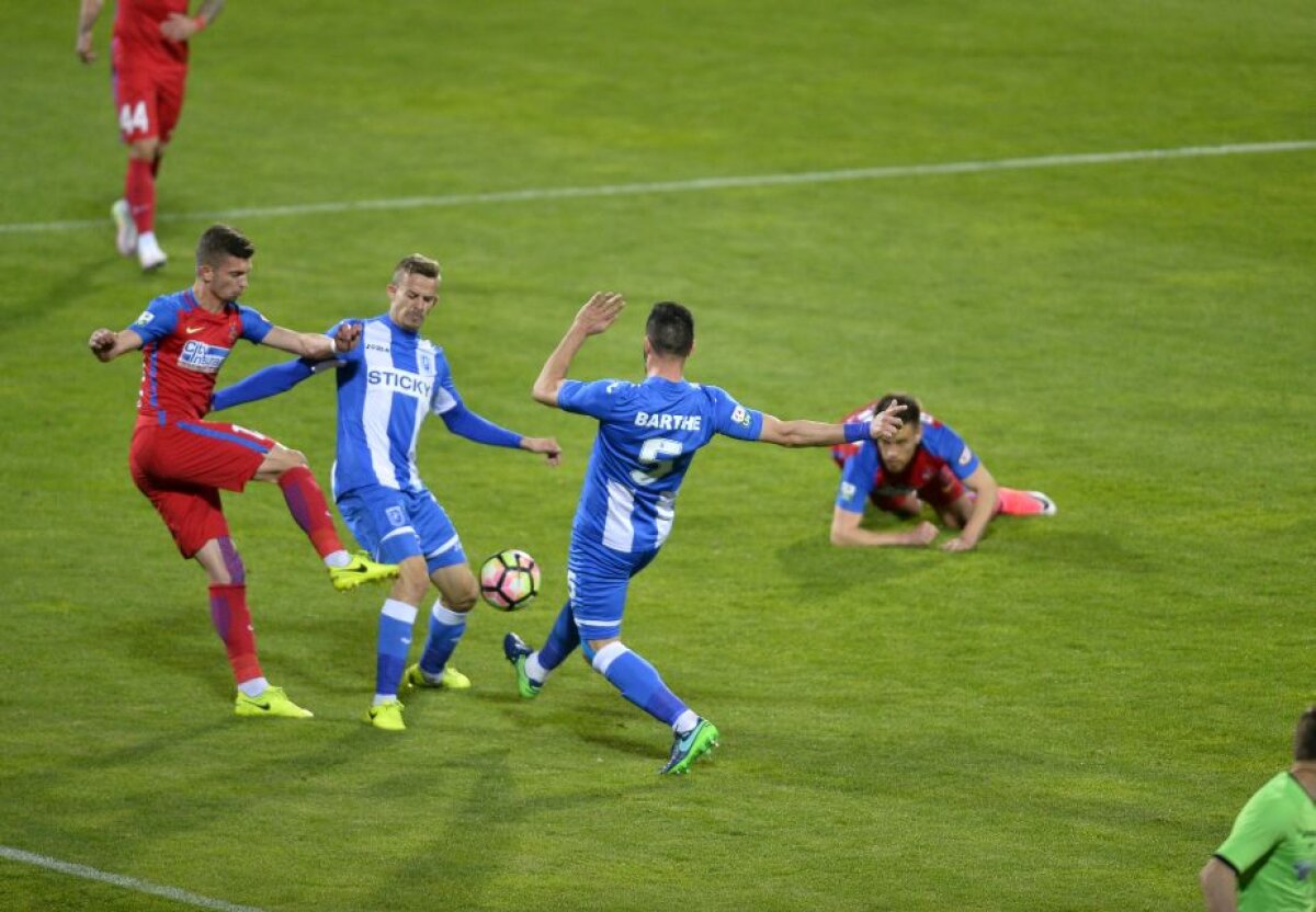 VIDEO+FOTO » Gigi, primul de Paști! FCSB învinge CSU Craiova, la Severin, în fața a 10.000 de oameni, scor 1-0, și se distanțează la două puncte de Viitorul