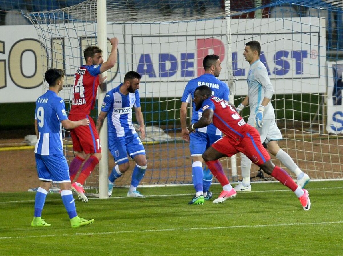 VIDEO+FOTO » Gigi, primul de Paști! FCSB învinge CSU Craiova, la Severin, în fața a 10.000 de oameni, scor 1-0, și se distanțează la două puncte de Viitorul