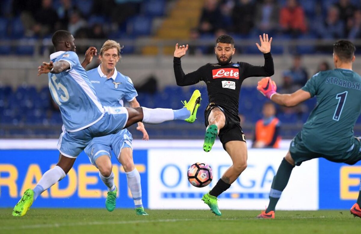 GALERIE FOTO + VIDEO Spectator la recital » Căpitan pentru Lazio la duelul cu Napoli, Ștefan Radu este făcut praf de presa italiană