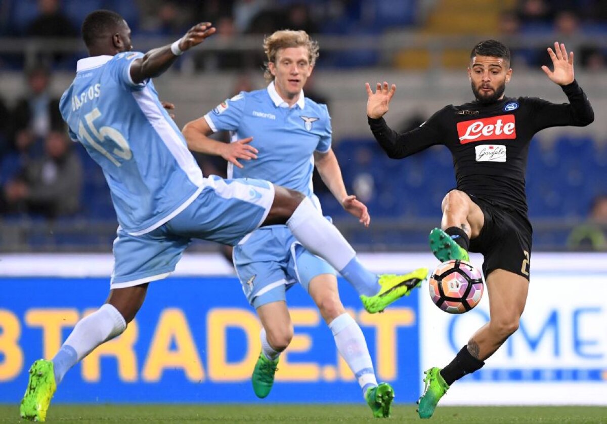 GALERIE FOTO + VIDEO Spectator la recital » Căpitan pentru Lazio la duelul cu Napoli, Ștefan Radu este făcut praf de presa italiană